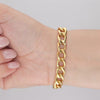 Video image preview for Finished Light Flat Curb Bracelet in 14K Gold-Filled (4.30 mm - 10.80 mm)