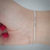Video image preview for Finished Double Cylinder Bead Bracelet in Sterling Silver (2.40 mm)