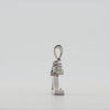 Video image preview for Triangle Shape V-End Pendants With 3 Accents in Sterling Silver (3.00 mm - 9.00 mm)
