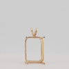 Video image preview for Emerald Shape Four Prong Double Wire Pendants in Sterling Silver (4.00 x 3.00 mm - 30.00 x 20.00 mm)