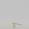Video image preview for Pearl Cup Earrings with Peg and Ring  in 14K Yellow Gold