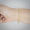 Video image preview for Finished Round Paperclip Cable Bracelet in 14K Yellow Gold (2.50 mm - 7.80 mm)