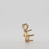 Video image preview for Square Four Prong Double Wire Pendants in 14K Gold (3.00 mm - 5.50 mm)