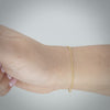 Video image preview for Finished Medium Round Cable Bracelet in 14K Yellow Gold (1.05 mm - 4.05 mm)