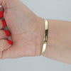 Video image preview for Finished Herringbone Bracelet in 14K Gold-Filled (3.00 mm - 5.80 mm)