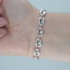 Video image preview for Bulk / Spooled Classic Puffed Mariner Link Semi-Solid Chain in Two-Tone Sterling Silver (4.50 mm - 8.00 mm)