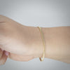 Video image preview for Finished Classic Curb Bracelet in 14K Two Tone Gold (2.40 mm - 3.40 mm)
