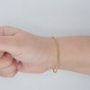 Video image preview for Finished Medium Round Curb Bracelet in 14K Yellow Gold (2.80 mm - 4.10 mm)