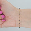 Video image preview for Finished Cable Necklace with Black Enamel Beads in 14K Gold-Filled (1.20 mm)