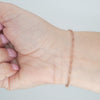 Video image preview for Finished Paperclip Cable Bracelet in 14K Pink Gold (2.50 mm - 3.50 mm)