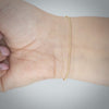 Video image preview for Finished Round Bead Bracelet in 14K Yellow Gold (1.00 mm - 4.00 mm)