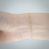 Video image preview for Finished Diamond Cut Round Cable Bracelet in 18K Yellow Gold (1.05 mm - 3.00 mm)
