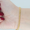 Video image preview for Finished Round Box Bracelet in 14K Yellow Gold (1.20 mm - 4.00 mm)