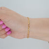 Video image preview for Finished Classic Figaro Bracelet in 14K Gold-Filled (1.50 mm - 5.00 mm)