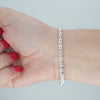 Video image preview for Finished Square Byzantine Handmade Necklace in Sterling Silver (2.40 mm - 5.50 mm)