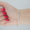 Video image preview for Finished Garibaldi Bracelet in Sterling Silver (4.40 mm - 7.90 mm)