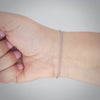 Video image preview for Finished Heavy Round Cable Bracelet in 14K White Gold (0.70 mm - 3.00 mm)