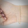 Video image preview for Finished Alternating Bead Bracelet in 14K Yellow Gold (1.30 mm)