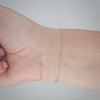 Video image preview for Finished Heavy Round Cable Bracelet in 14K White Gold (0.70 mm - 3.00 mm)