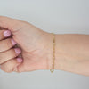 Video image preview for Finished Paperclip Cable Bracelet in 14K Yellow Gold (1.30 mm - 7.80 mm)