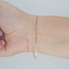 Video image preview for Finished Diamond Cut Cable Figaro Bracelet in 14K Pink Gold (1.60 mm)
