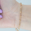 Video image preview for Finished Hammered Paperclip Cable Bracelet in 14K Gold-Filled (4.30 mm)