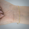 Video image preview for Finished Semi-Solid Curb Bracelet in 14K Yellow Gold (1.80 mm - 7.30 mm)