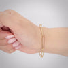 Video image preview for Finished Light Paperclip Bracelet in 14K Gold-Filled (2.30 mm - 4.00 mm)