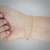 Video image preview for Finished Wheat Bracelet in 14K Yellow Gold (1.25 mm - 3.50 mm)