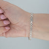 Video image preview for Finished Classic Bizmark Bracelet in Sterling Silver (4.80 mm - 5.60 mm)