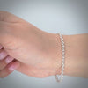 Video image preview for Finished Heavy Round Cable Bracelet in Sterling Silver (3.10 mm - 8.50 mm)