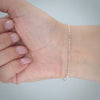 Video image preview for Finished Flat Rolo Necklace in Sterling Silver (1.50 mm - 2.10 mm)