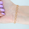 Video image preview for Finished Alternating Clover Bracelet in 14K Gold-Filled (7.30 mm - 11.00 mm)
