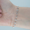 Video image preview for Bulk / Spooled Classic Puffed Mariner Link Semi-Solid Chain in Two-Tone Sterling Silver (4.50 mm - 8.00 mm)