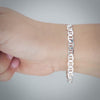 Video image preview for Finished Mariner Curb Bracelet in Sterling Silver (3.50 mm - 7.80 mm)