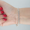 Video image preview for Finished Garibaldi Bracelet in Sterling Silver (4.40 mm - 7.90 mm)