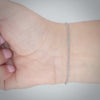Video image preview for Finished Classic Machine Rope Bracelet in 14K White Gold (1.20 mm - 2.00 mm)