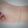 Video image preview for Finished Round Bead Bracelet in Sterling Silver (1.00 mm - 5.00 mm)