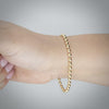 Video image preview for Finished Round Bead Bracelet in 14K Yellow Gold (1.00 mm - 4.00 mm)