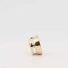 Round Tapered Bezels With Airline in 14K Gold (2.50 mm - 13.00 mm)