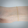 Video image preview for Finished Diamond Cut Round Cable Bracelet in 14K Yellow Gold (1.05 mm - 3.00 mm)