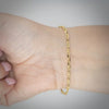 Video image preview for Finished Anchor Mariner Cable Bracelet in 14K Yellow Gold (2.00 mm - 4.85 mm)