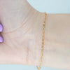 Video image preview for Finished Paperclip Cable Bracelet in 14K Gold-Filled (1.60 mm- 4.00 mm)
