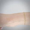 Video image preview for Finished Elongated Semi-Solid Cable Bracelet in 14K Yellow Gold (1.00 mm - 5.80 mm)