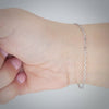 Video image preview for Finished Elongated Diamond Cut Cable Necklace in 14K White Gold (1.00 mm - 3.30 mm)