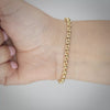 Video image preview for Finished Semi-Solid Round Rolo Bracelet in 14K Yellow Gold (2.50 mm - 8.00 mm)