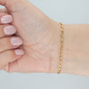 Video image preview for Finished Elongated Curb Necklace in 14K Gold-Filled (2.90 mm - 5.10 mm)