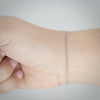 Video image preview for Finished Round Wheat Bracelet in Platinum (1.00 mm - 1.90 mm)