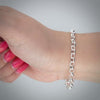 Video image preview for Finished Classic Rolo Bracelet in Sterling Silver (3.00 mm - 6.00 mm)