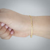 Video image preview for Finished Mariner Curb Bracelet in 14K Yellow Gold (1.80 mm - 4.50 mm)